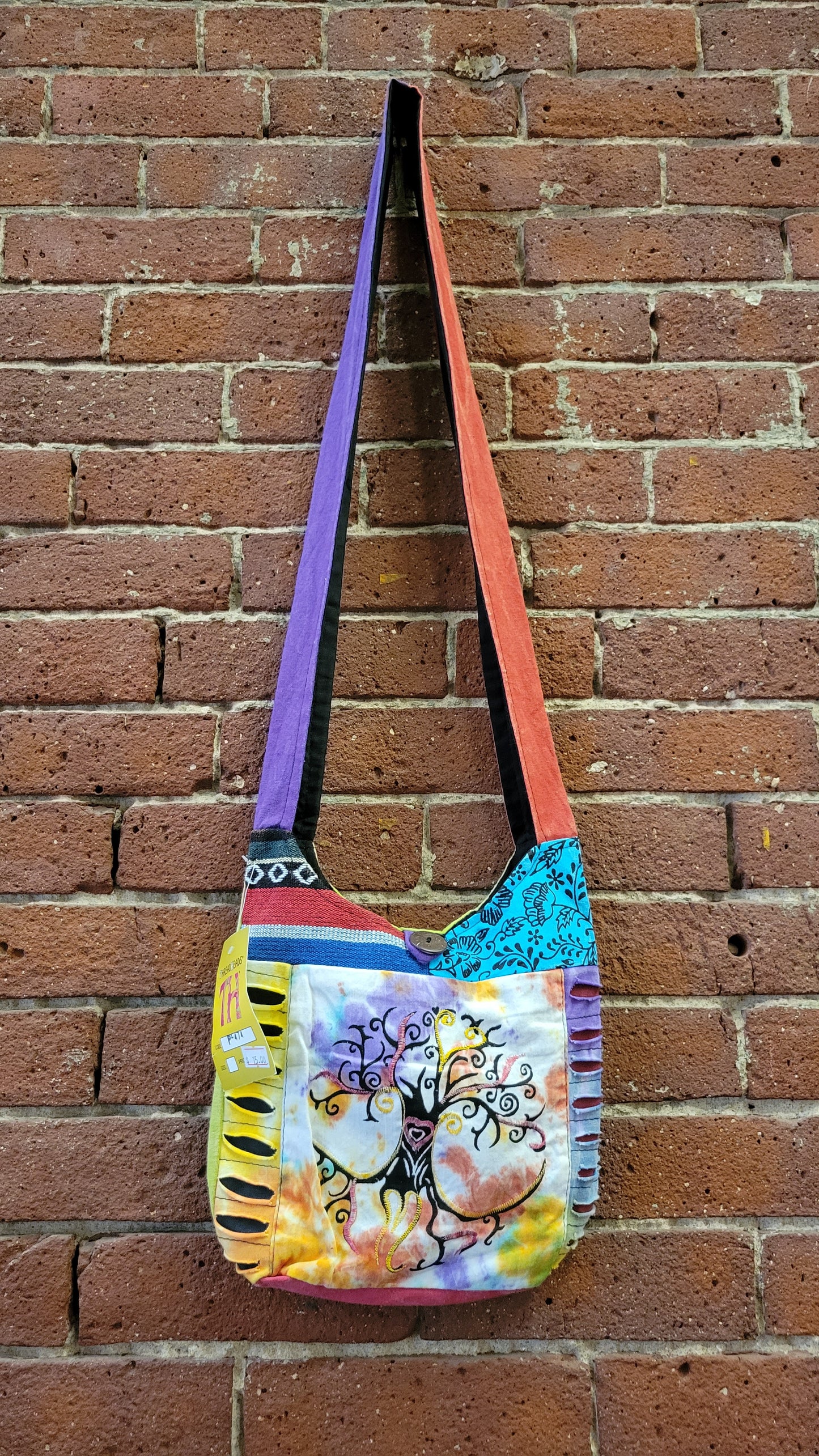Threadheads Shoulder Bag Embroidered *Tree*