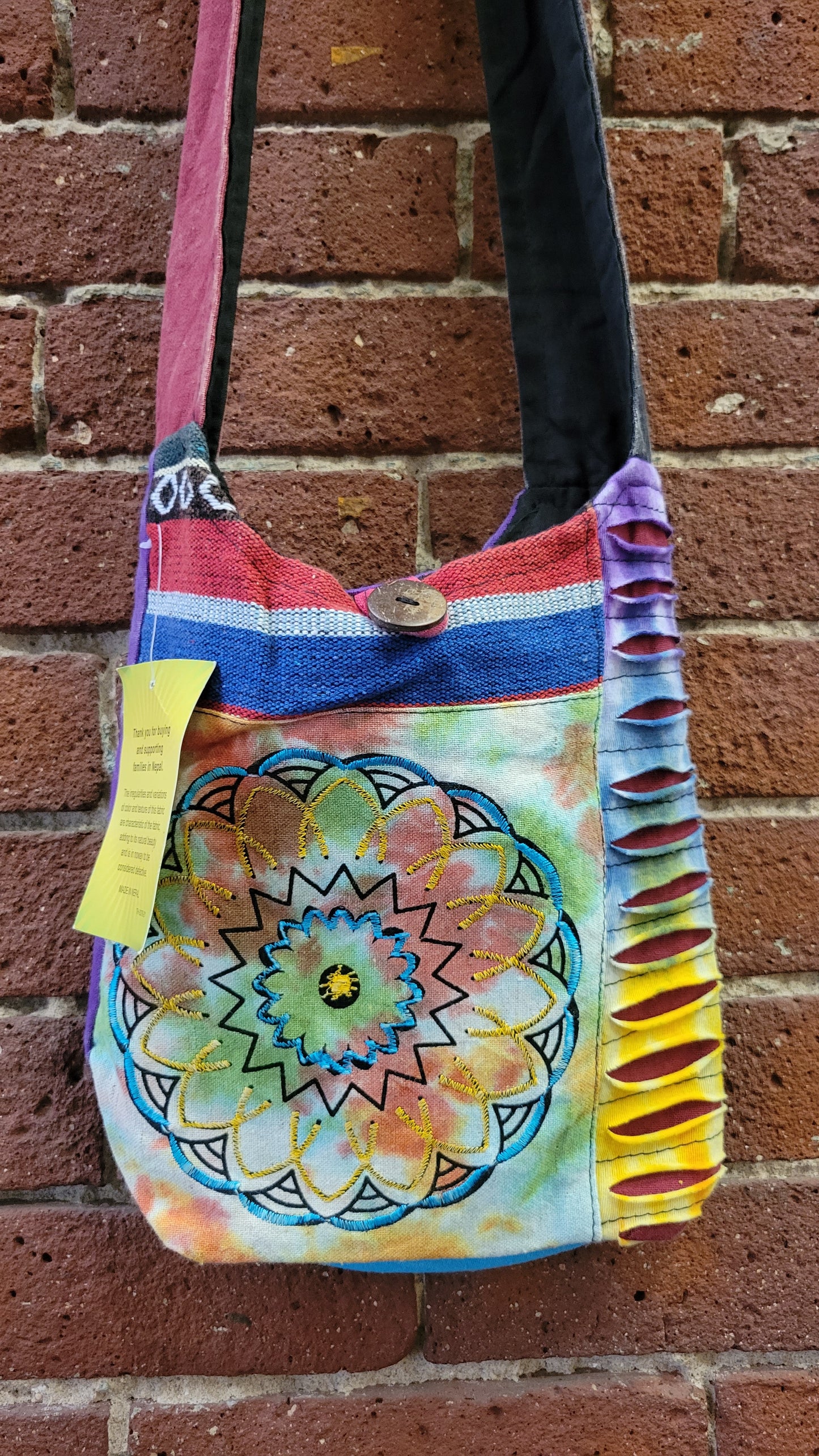 Threadheads Shoulder Bag Embroidered *Mandala*